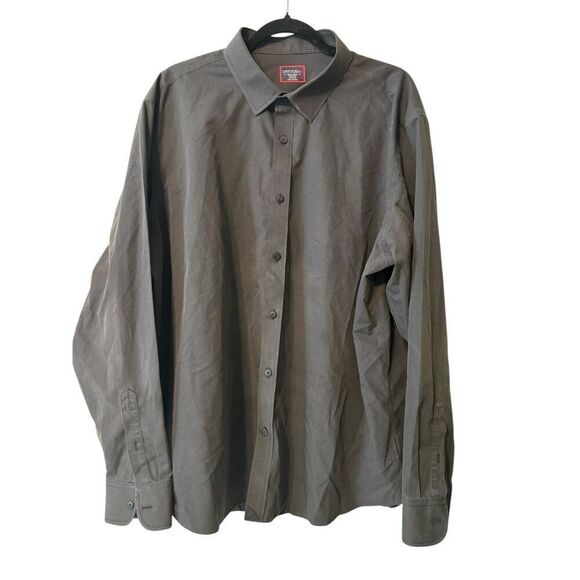 UNTUCKit Shirt Mens Large Black Cotton  Long Sleeve Button Up XXXL - Picture 2 of 5